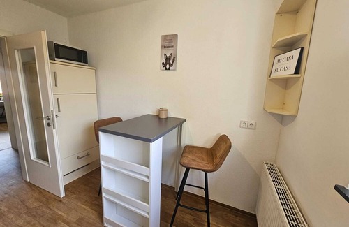 Meppen Apartment | Ecocube Apartment3 Meppen 5pers, Balkon, Küche, Waschmaschine