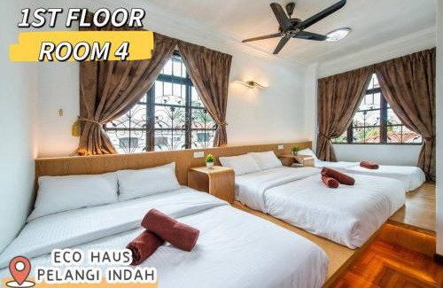 Ulu Tiram Villa | ECOHAUs AeonTebrau/Pool/Netflix/Karaoke/Gaming