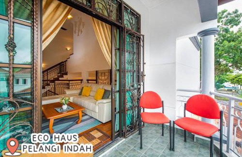 Ulu Tiram Villa | ECOHAUs AeonTebrau/Pool/Netflix/Karaoke/Gaming