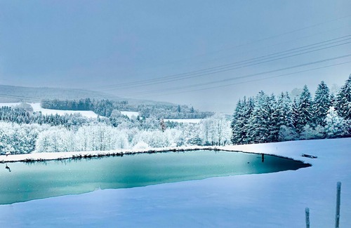 Anould Ski Chalet | Ecolodge le Cerf with private spa at Nature Cottage Vosges