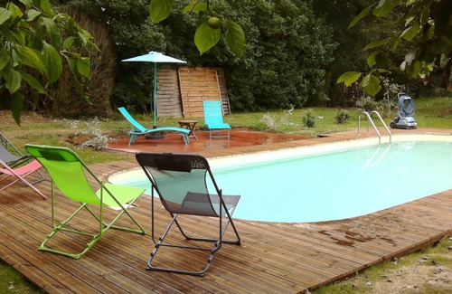 Ossages House | Ecological Maison de Maître with indoor pool - 8 Pers. Coeur des Landes