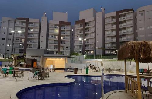 Setor Lagoa Quente Apartment | EcoTowers-300m Parque Lagoa,2/4