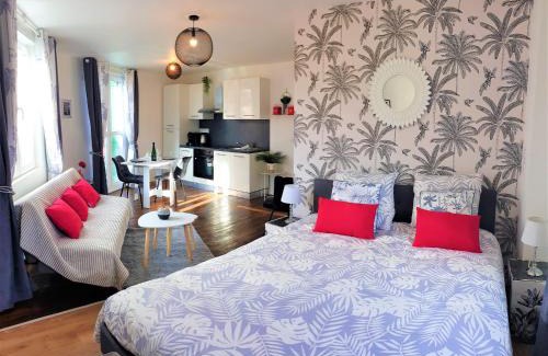 Migennes Apartment | Ecrin à migennes balcon-vélo-gare-clim