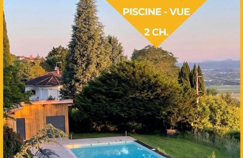 Pujols House | Ecrin de paradis Pujols HAUT Piscine-VUE