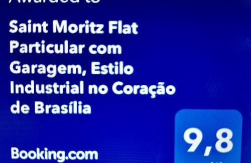 Setor Hoteleiro Norte Apartment | Ed Saint Moritz, Flat 01 com Garagem, SHN no Coração de Brasília