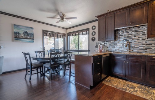 June Lake Condo | Edgewater #16, Condominium with both lake and mountan views!