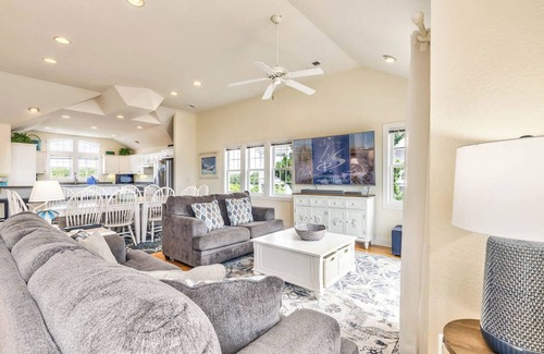 Ocean Sands House | Eight Sea Nuff | 810 ft to the beach | Private Saltwater Pool and Hot Tub