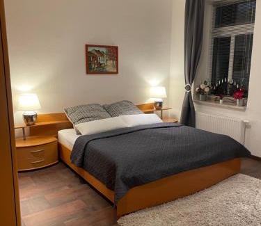 Aue Apartment | Einraum Ferienwohnung im Zentrum