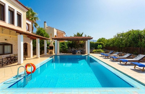Kefalas Villa | Ekklisies Dio Large Private Pool, A/C, WiFi