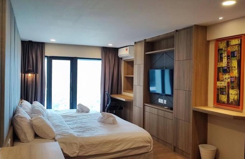 Taman Mutiara Apartment | ekocheras duplex suites balcony, drinking water, 24h check in