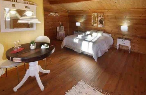 Candeleda House | El Blanco Romántica cabaña de madera