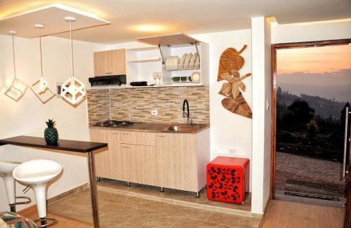 Duitama House | El Encanto - La Trinidad, cabaña con jacuzzi