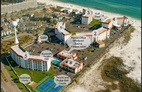 Fort Walton Beach House | El Matador 362 - Gulf front with beautiful views of the Gulf and pool