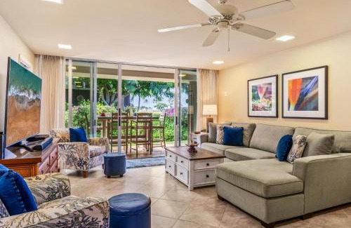 Kaanapali House | Eldorado E102 · EL E102 Quiet Condo w Lanai AC Beach Cabana Gym