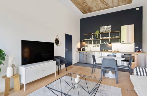 Dommeldange Apartment | Elegant 1BR Apt: Balcony, Pool, Central Location