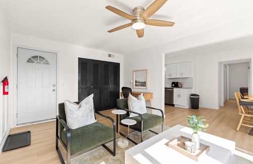 Royal Oak Apartment | Elegant 1BR Upper Suite | Renovated King Bedroom
