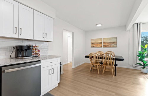 Royal Oak Apartment | Elegant 1BR Upper Suite | Renovated King Bedroom