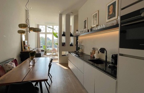 Weesperzijde Condo | Elegant 2-Bedroom Apartment with Amstel River Views | Central Amsterdam Retreat
