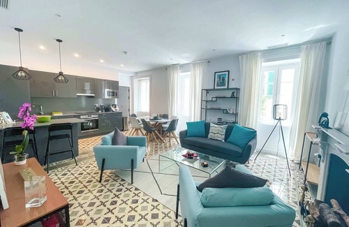 Gibraltar Apartment | "Elegant 2-BR Apartment with Unmatched Central Location!"