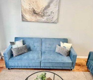 Irvington Apartment | Elegant 3BR with parking and sleeps up to 8