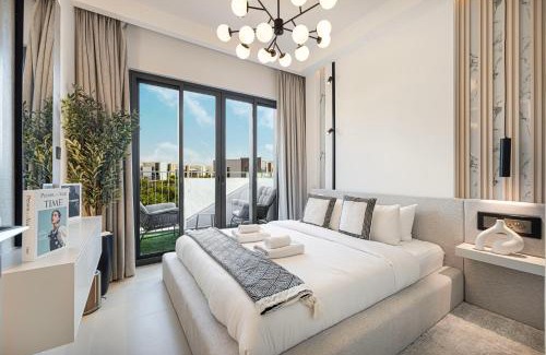 Madinat Zayed Villa | Elegant 4BR Villa, Luxury Pool Retreat, Joy, Arabiana Ranches 3