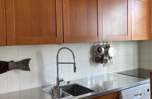 Le Palais Apartment | Elegant Apartment in Le Palais: 2 Bedrooms, Close to Beach and Shops, Fully Equipped Kitchen