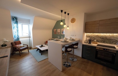Saint-Jacques - Saint-Roch Apartment | Elegant apartment in the heart of Amiens in a historic building with parking