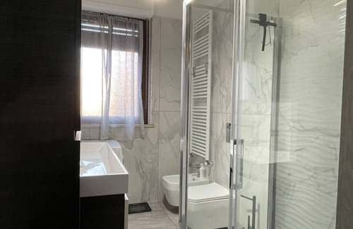 Santa Rita Apartment | Elegant apartment with private parking, a 5-minute walk from INALPI ARENA
