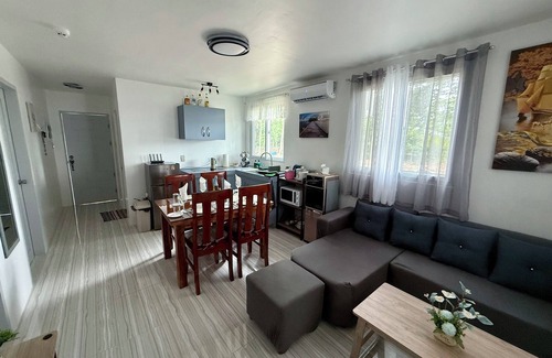 San Francisco Island House | Elegant Beachfront Stay with Private Beach, 5 mins from Port of Consuelo!
