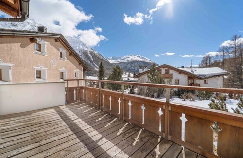 Madulain Apartment | Elegant Chalet St Moritz