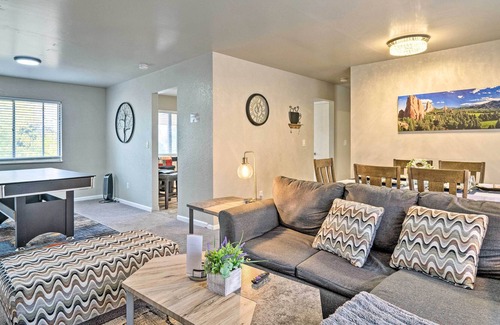 Rustic Hills House | Elegant Comfort - Sleeps 8 - Views of Pike's Peak