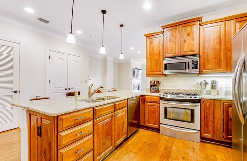 Historic District - North Condo | Elegant condo with river & city hall views, balcony & central AC