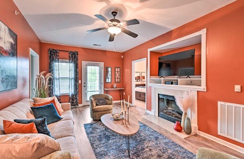 Westover Apartment | Elegant Fayetteville Condo 8 Mi to Downtown!