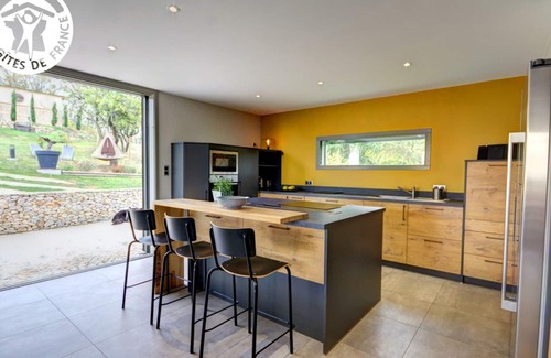 Montbrison Cottage | Elegant Modern Cottage with Garden, Terraces, and Pond