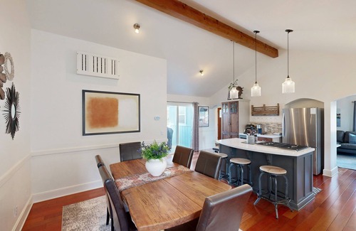 Park Hill House | Elegant ocean-view home with firepit & W/D - walk to Moonstone Beach