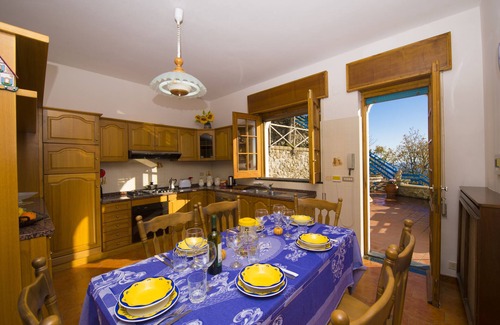 Furore Villa | Elegant & Panoramic Villa with Sea View Solarium