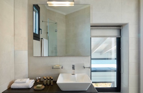 Lesbos Villa | Eleia Seafront VIlla with Private Pool & Sea View