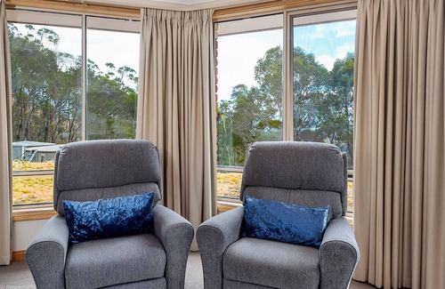 Acton Park Apartment | Elevated Retreat: 100+ Acres with Stunning Water Views; refreshing and blissful!
