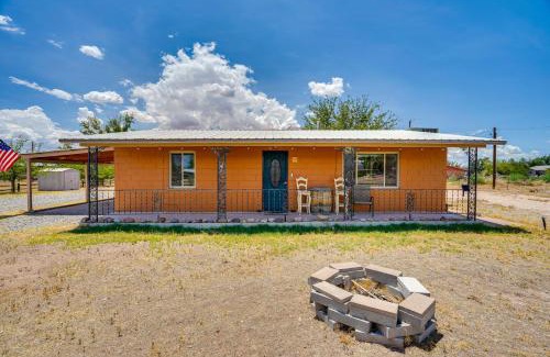 Elfrida House | Elfrida Home with Yard and Fire Pit 14 Mi to Wineries
