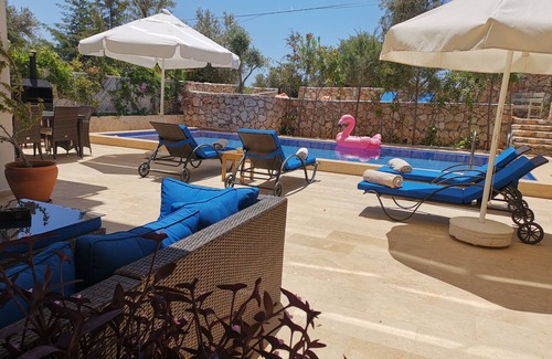 Kalkan Apartment | Elif Bahce - 3 Bed Duplex Apartment With Large Private Pool (for your own use)