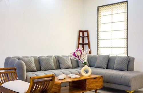 Bhiwadi Villa | ELIVAAS AdhiVa 5-BHK Farmhouse with Private Pool, Bar & Lush Garden