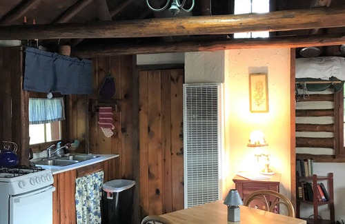 Grawn Cabin | Ellis Lake Resort - Doghouse Log Cabin-Interlochen/Traverse City