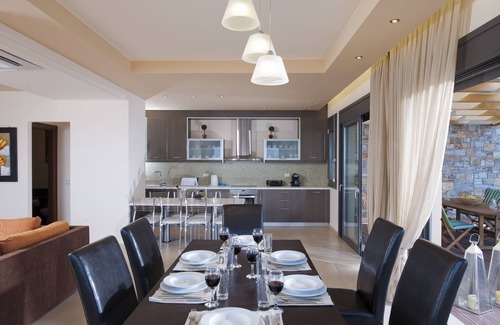 Mavrikiano Villa | Elounda Panorama Villa, luxury villa with amazing views of Elounda Bay sleeps 12