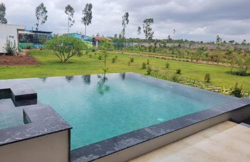 Doddaballapur Apartment | Elysian Hideaway By StayJade3BHKPoolGardenLawn