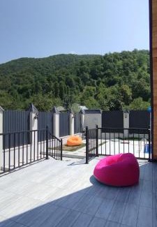 Gabala Ski Chalet | Emaar Chalet Vendam waterfall