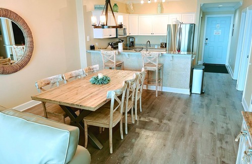 West Panama City Beach Condo | Emerald Isle 904 - Front row beach chair service included! Affordable rates!