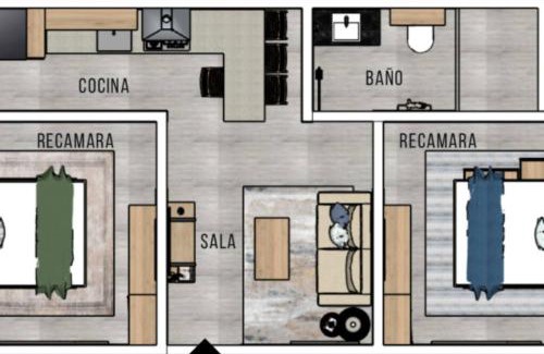 La Paz Apartment | Encantador departamento en el corazón de La Paz