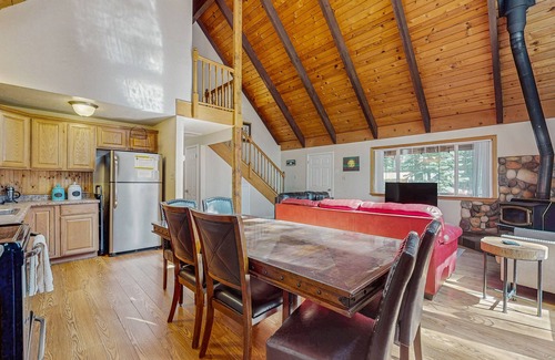 Pioneer Trail Ski Chalet | Enchanting alpine chalet with lots of room, deck, & grill - prime location