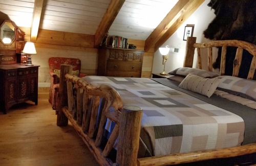 Brevard Cabin | Enchanting Brooksong Log Cabin, TWO large waterfalls, 6 private acres, 4 streams