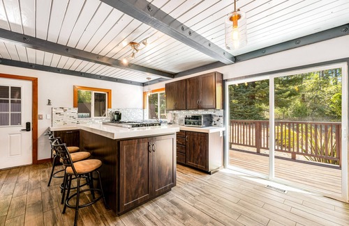 Gualala Cabin | Enchanting cabin with hot tub, full kitchen, & washer/dryer - dog-friendly